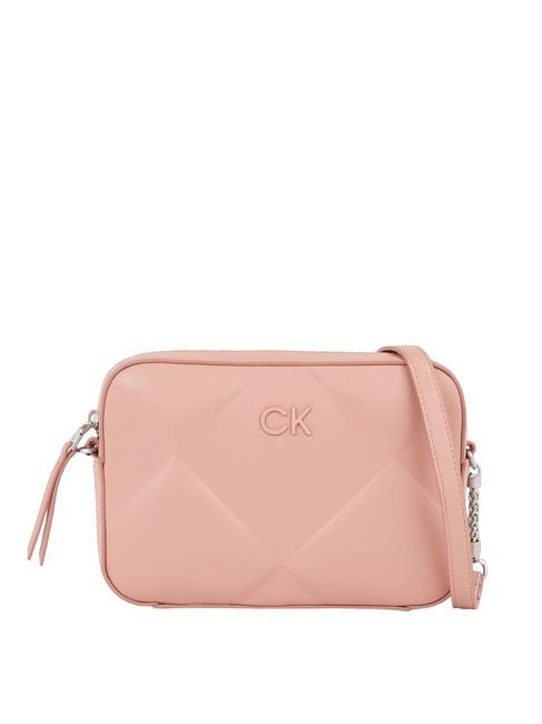 CALVIN KLEIN RE-LOCK QUILT Borsa camera a tracolla ash rose - Borse Donna