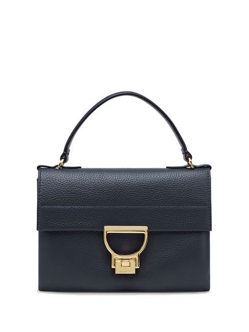 COCCINELLE ARLETTIS Mini bag in pelle martellata midnight blue - Borse Donna