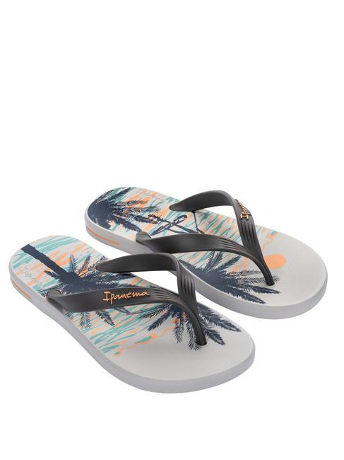 IPANEMA POSTO 10 TEMAS IV  Infradito in gomma grey/orange/blue - Scarpe Uomo