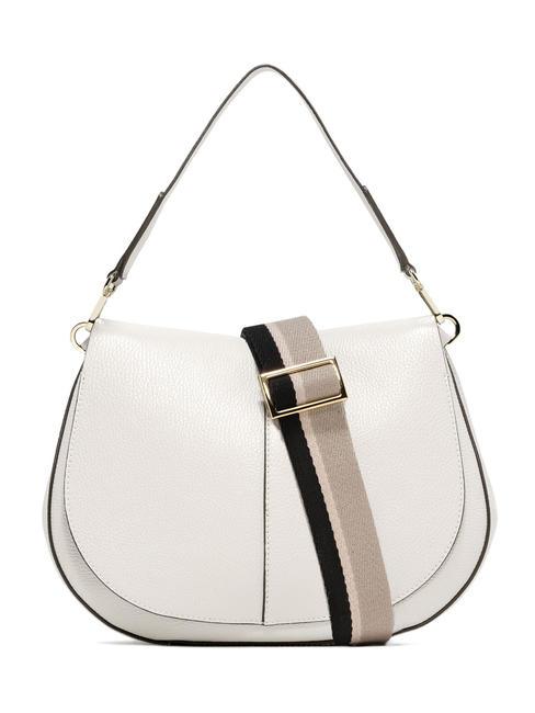 GIANNI CHIARINI HELENA ROUND Borsa in pelle con tracolla in corda MARBLE - Borse Donna