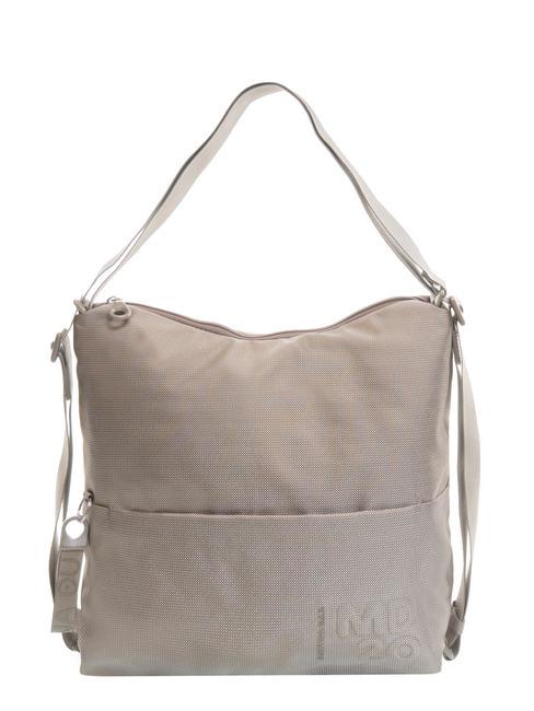 MANDARINA DUCK MD20 Borsa sacca trasformabile in zaino Taupe - Borse Donna