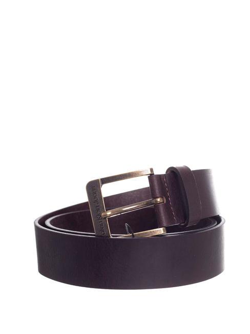 CALVIN KLEIN CK JEANS 4.0 Cintura in pelle turkish coffee - Cinture