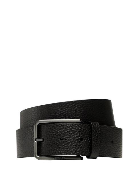 CALVIN KLEIN WARMTH PB Cintura in pelle ckblack - Cinture