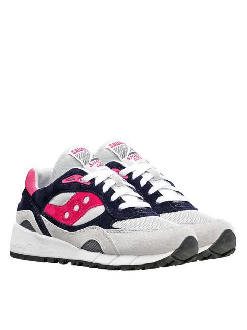SAUCONY SHADOW 6000 Sneakers gray/pink - Scarpe Unisex
