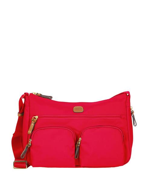 BRIC’S X-BAG Borsa a tracolla, espandibile geranio - Borse Donna