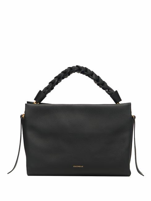 COCCINELLE BOHEME Borsa a mano, con tracolla, in pelle noir/cuir - Borse Donna