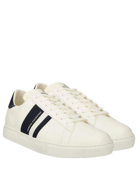 ARMANI EXCHANGE A|X Sneakers off white+navy - Scarpe Uomo