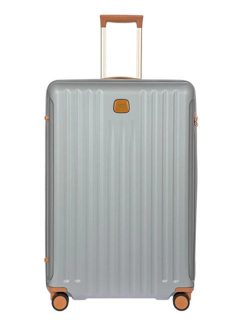BRIC’S CAPRI Trolley extra grande con porta USB SILVER - Trolley Rigidi