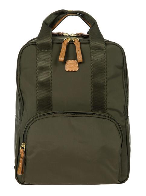 BRIC’S X-TRAVEL Zaino porta PC 15" oliva - Borse Donna