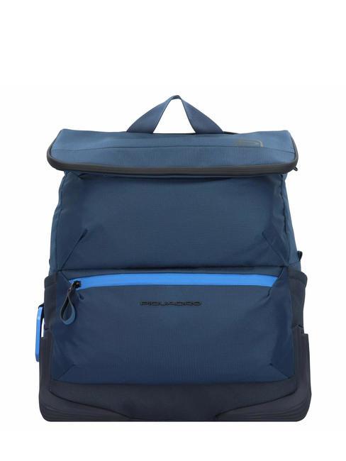 PIQUADRO CORNER Zaino porta PC 15,6" blu - Zaini da lavoro porta PC