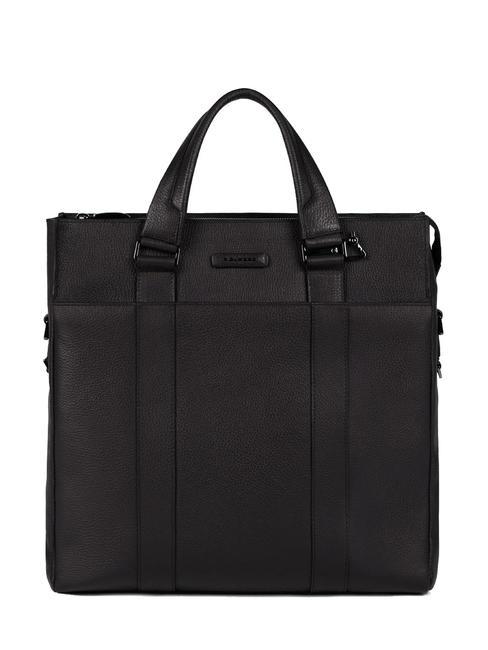 PIQUADRO MODUS RESTYLING Tote porta PC 13", in pelle Nero - Cartelle Lavoro
