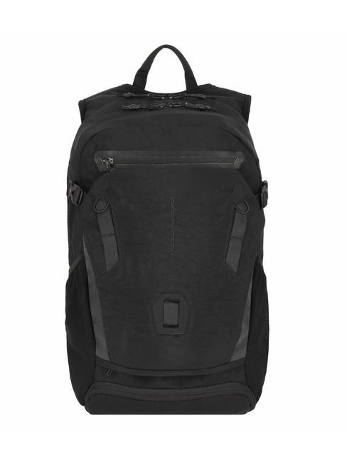 PIQUADRO INIA Zaino porta PC 15,6" Nero - Zaini da lavoro porta PC