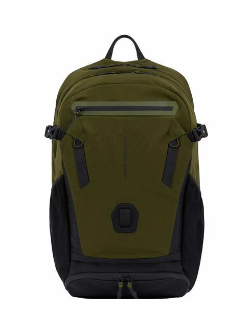 PIQUADRO INIA Zaino porta PC 15,6" VERDE - Zaini da lavoro porta PC