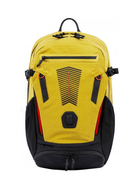 PIQUADRO INIA Zaino porta PC 15,6" con led integrato giallo - Zaini da lavoro porta PC