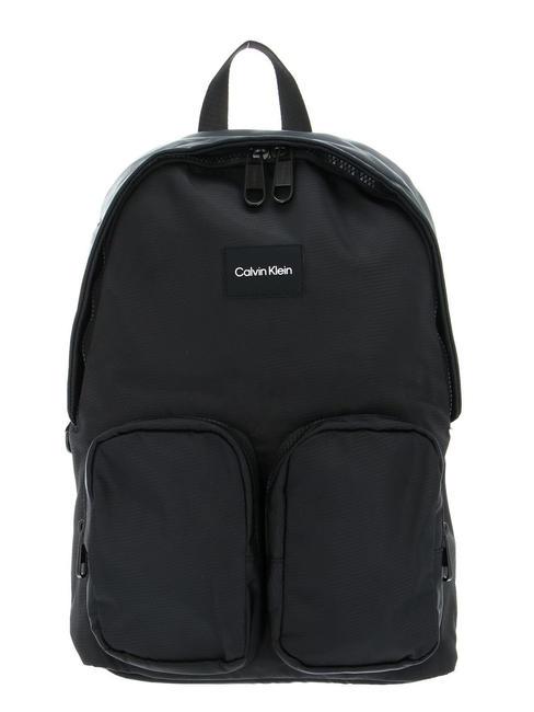 CALVIN KLEIN CK MUST T 2 POCKET Zaino porta pc 15.6" ckblack - Zaini da lavoro porta PC