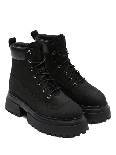 TIMBERLAND SKY 6 INCH Stivaletti alti in pelle  NERO - Scarpe Donna