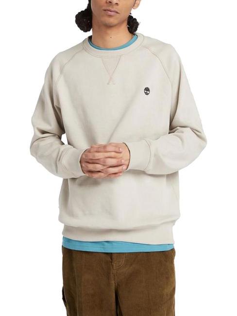 TIMBERLAND EXETER RIVER BASIC Felpa girocollo island fossil - Felpe Uomo