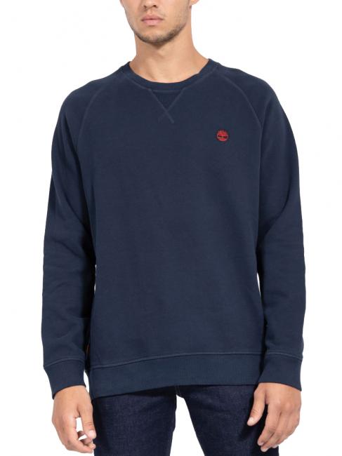 TIMBERLAND EXETER RIVER BASIC Felpa girocollo dark sapphire - Felpe Uomo