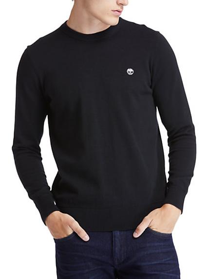 TIMBERLAND WILLIAMS RIVER Maglioncino girocollo NERO - Felpe Uomo