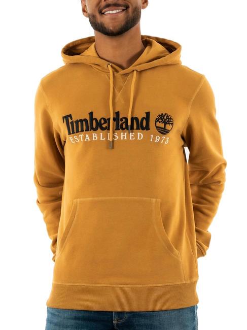 TIMBERLAND ESTABILISHED 1973 Felpa con cappuccio wheat boot - Felpe Uomo