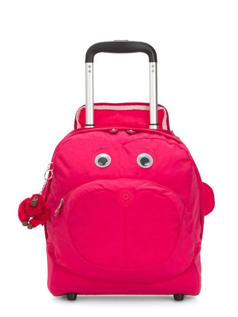 KIPLING NUSI BTS Zaino trolley kids truepink - Zaini con carrello