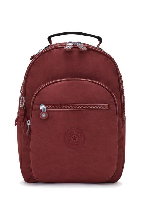 KIPLING SEOUL S Zaino porta pc 13" flaring rust - Borse Donna