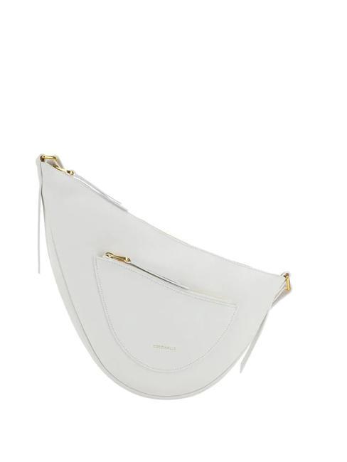 COCCINELLE SNUGGIE snuggie borsa pelle martellata doppia Shoulder bag, in leather bril.wh/cela.gr - Borse Donna