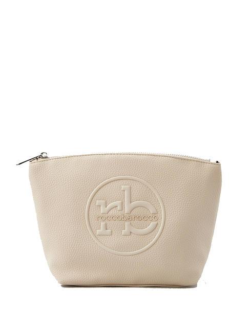 ROCCOBAROCCO OLIVIA Beauty case logo round milk - Beauty Case