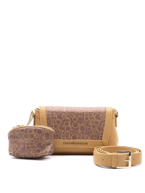 ROCCOBAROCCO AMBRA Borsa a tracolla con pouch marrone - Borse Donna
