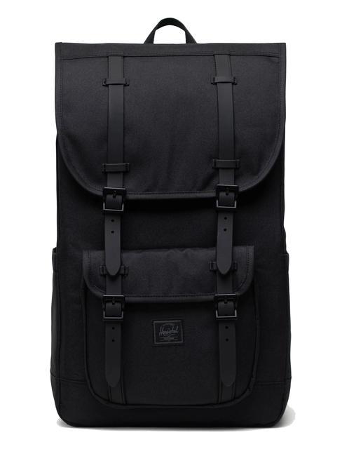 HERSCHEL LITTLE AMERICA  Zaino misura standard black tonal - Zaini Scuola & Tempo Libero