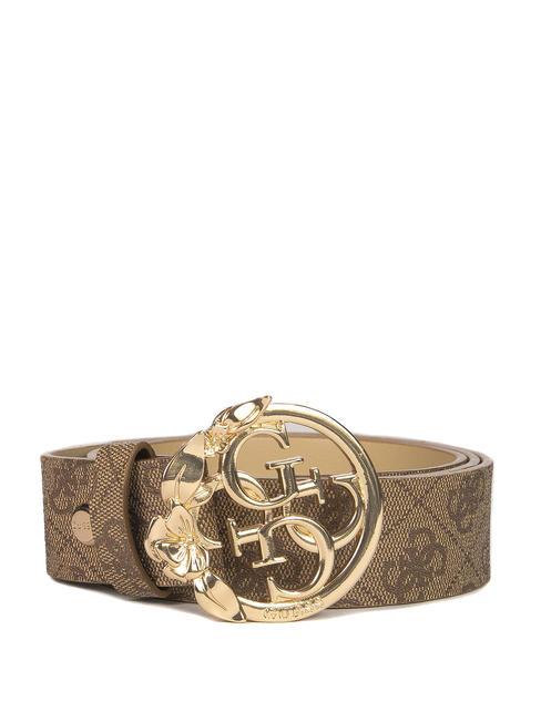 GUESS EMERA  Cintura accorciabile su misura LATTE LOGO - Cinture