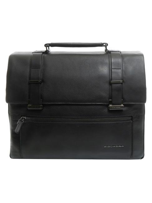 PIQUADRO BAE Cartella porta pc 15" in pelle Nero - Cartelle Lavoro