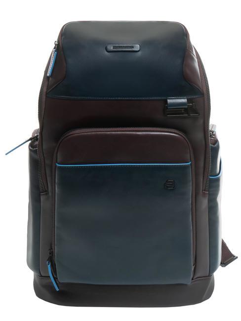PIQUADRO B2 REVAMP  Zaino porta PC 14", in pelle viola/blu - Zaini da lavoro porta PC