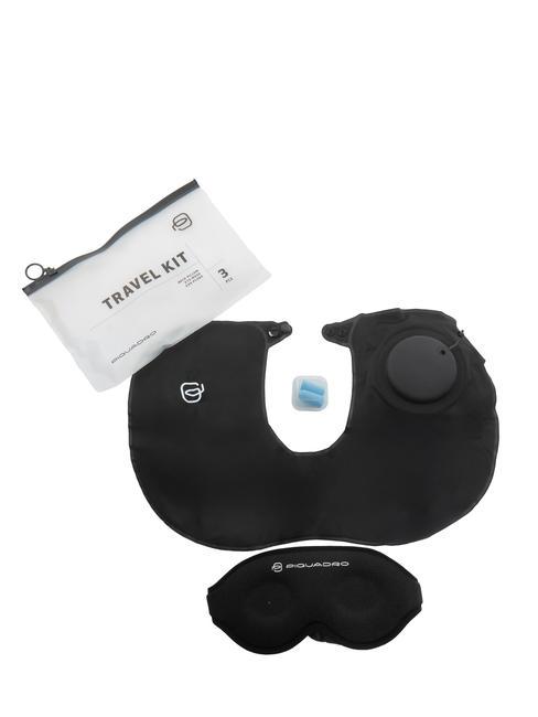 PIQUADRO PACKING CUBE Kit viaggio: cuscino, mascherina, tappi Nero - Accessori Viaggio