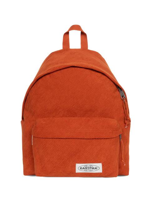 EASTPAK PADDED PAKR Zaino cords angled rust - Zaini Scuola & Tempo Libero