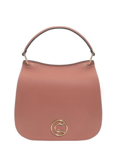 COCCINELLE LEILANI Borsa a mano in pelle con tracolla camelia - Borse Donna