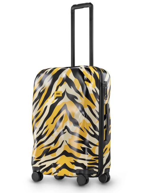 CRASH BAGGAGE ICON PATTERN Trolley misura media tiger camo - Trolley Rigidi