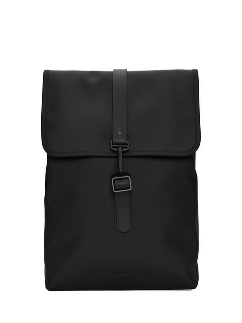 RAINS RUCKSACK  Zaino porta PC 13" black - Zaini Scuola & Tempo Libero