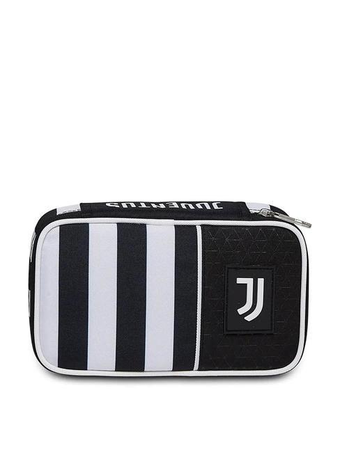 JUVENTUS GLORIOUS WIN Astuccio 3 zip quick case kit scuola Nero - Astucci e Accessori