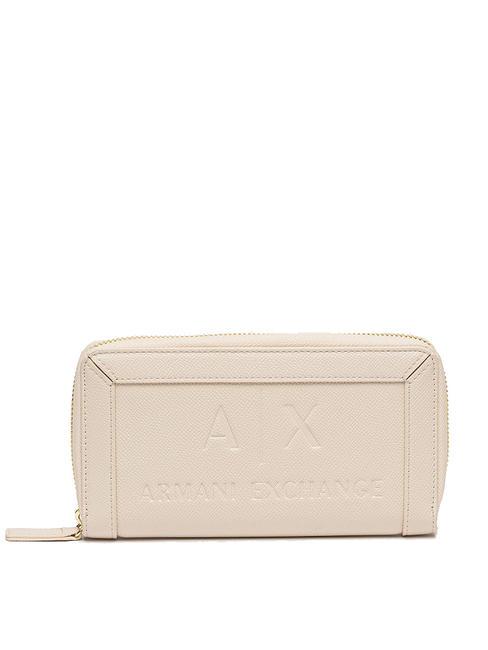 ARMANI EXCHANGE A|X SAFFIANO Portafoglio grande zip around giselle - Portafogli Donna