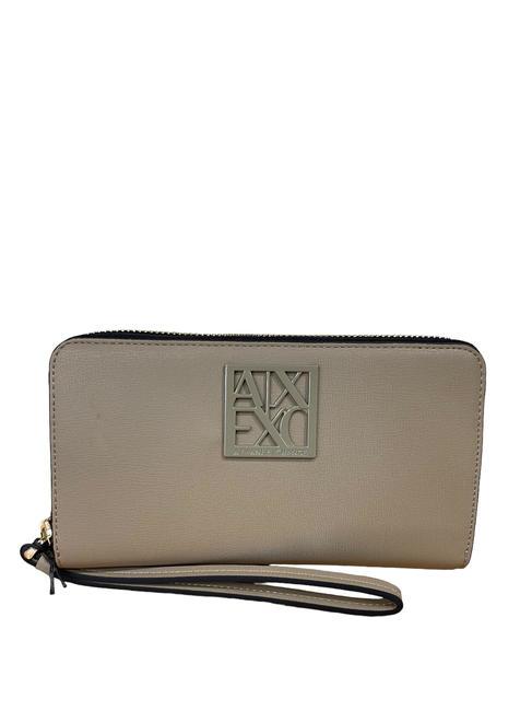 ARMANI EXCHANGE PORTAFOGLIO ZIP AROUND Con Polsierina stage - Portafogli Donna