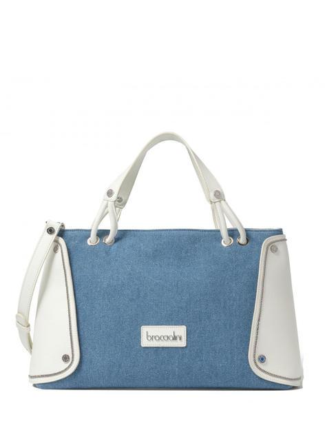 BRACCIALINI NAOMI Borsa a mano con tracolla jeans - Borse Donna