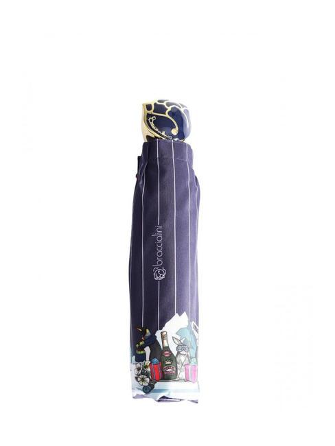 BRACCIALINI TIGER Ombrello pieghevole pinguini blu - Ombrelli