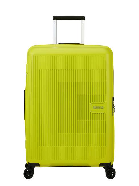 AMERICAN TOURISTER AEROSTEP Trolley misura media espandibile light lime - Trolley Rigidi