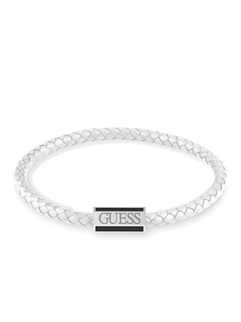 GUESS ACAPULCO Bracciale steel/white - Bracciali Uomo