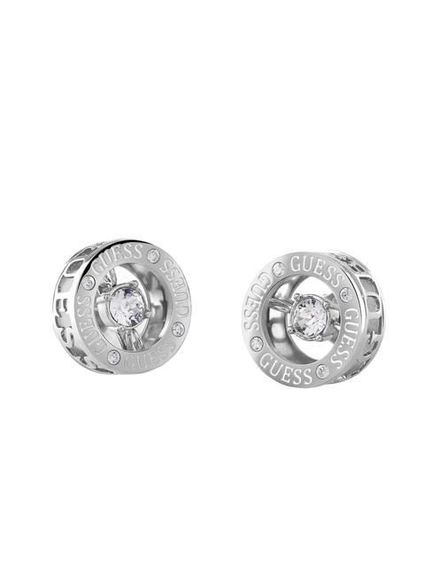GUESS SOLITAIRE Orecchini con cristalli SILVER - Orecchini