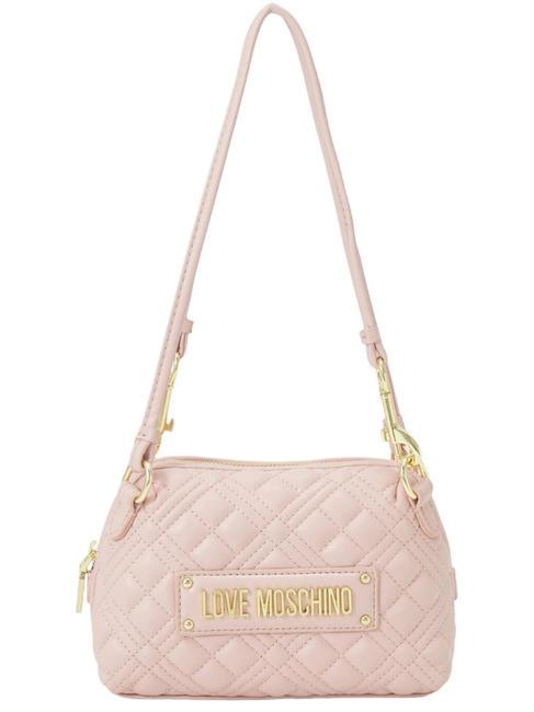 LOVE MOSCHINO QUILTED Micro bag a tracolla cipria - Borse Donna