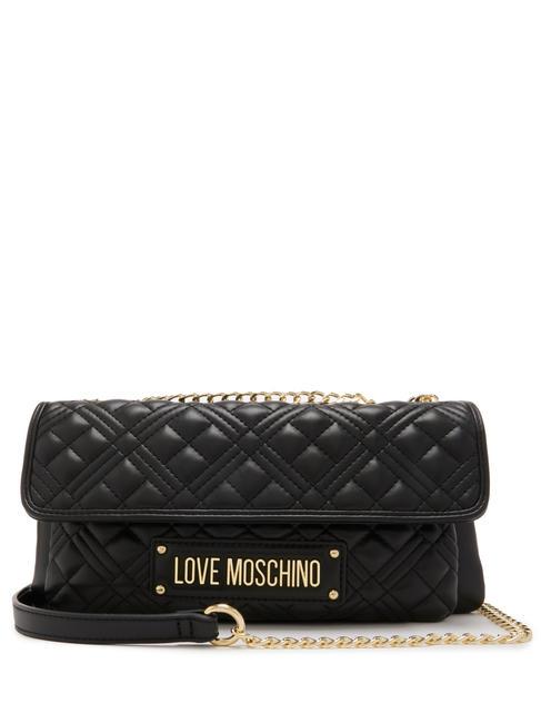 LOVE MOSCHINO QUILTED Borsa a tracolla Nero - Borse Donna