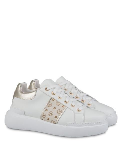 POLLINI HERITAGE NUKE Sneakers platform avorio/platino - Scarpe Donna