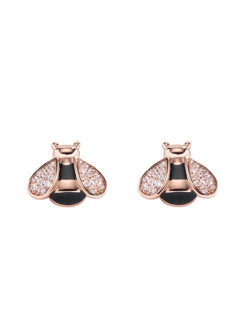 AMEN API Orecchini in argento smaltato e zirconi rose - Orecchini